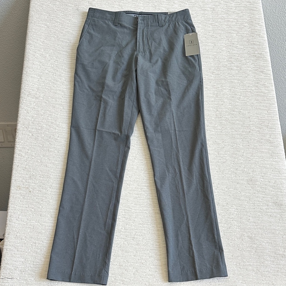 PGA Tour Men's Charcoal Lightweight Golf Pants NWT - Picture 2 of 6